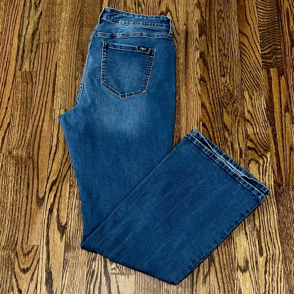 Chaps Mid Rise Bootcut Jeans